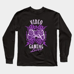 video gaming lover Long Sleeve T-Shirt